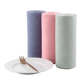 CLICKSY Microfiber Cleaning Cloth Roll | Kitchen Towel Roll | Cleaning Towels Reusable and Washable Cloths for Kitchen, Washab