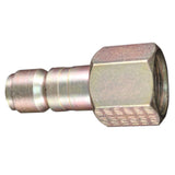 Milton S-1818 1/2 FNPT G Style Plug,Silver