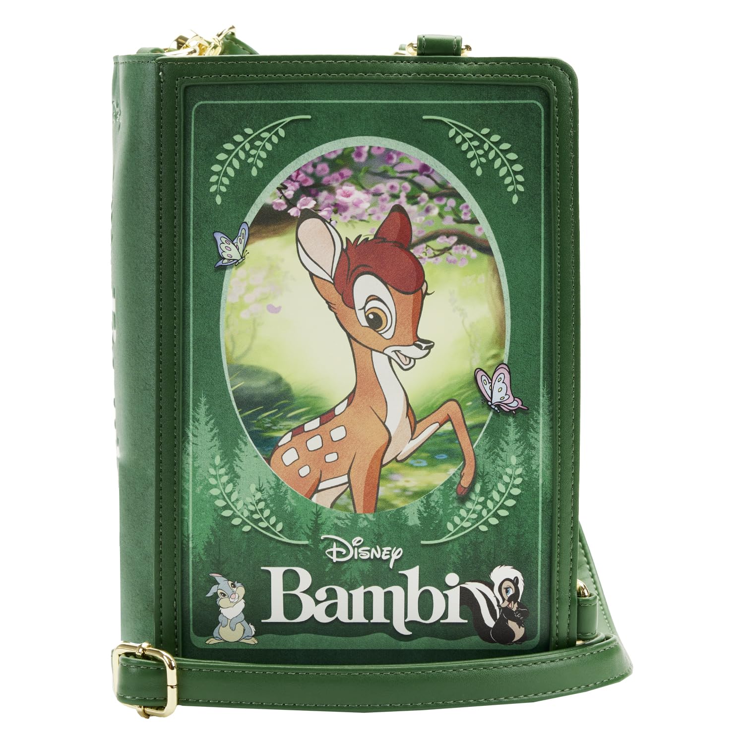 Loungefly Disney Classic Books Bambi Convertible Cross Body Bag