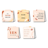 woopme I Can and I Will Quotes Magnetic Bookmark Note Books Lovers Readers Gift Magnetic Page Clips Folding 5 PCs