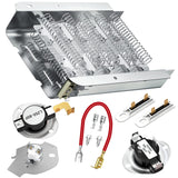 AMI PARTS 279838 w10724237 Dryer Heating Element 3977767 3392519 Thermostat Fuse Kit 3387134 397793 Thermostat compatible with W