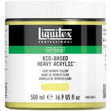 Liquitex Bio-Based Heavy Acrylic, 500ml (16.9-oz), Light Bismuth Yellow