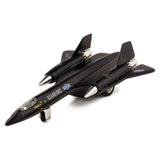 ?? United States Air Force SR71A Blackbird 8 Die Cast Metal Pull Back Action Model Jet Toy