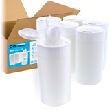 DIY Hand & Surface, MixItUp Wet Wipe Kit, (50 Viscose Dry wipes X 6 Canisters), 300 Wipes