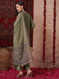 Gosriki Women'S Rayon Viscose Solid Straight Kurta With Pant & Dupatta (Raja Saab Green-Vks14-Gs_M_Green_Medium),Green,,B0DV4G8NL1