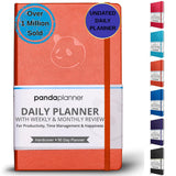Panda Planner Classic A5 Daily Planner 2026 - Undated Quarterly Productivity Planner with Hourly Schedule, To Do List, Daily Jou