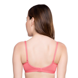 Trylo Riza Cute 36 Coral C - Cup,CORAL,36,B09BNJLCWF