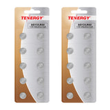 Tenergy 1.5 Volt Battery LR44, Button Cell LR44, ag13/LR44 Batteries Equivalent, Ideal for Watches, Laser Pointers, Small Toys, 