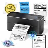 Phomemo Bluetooth Shipping Label Printer, 241BT 4X6 Wireless Thermal Label Printer for Small Business, Labels Printers for Shipp