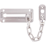 Stone Harbor Hardware Chain Door Guard, Satin Nickel