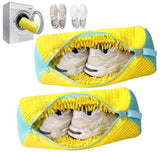 Hepri Shoe Washing Machine Bag Laundry Shoe Bag For Washer & Dryer, Reusable With Durable Zipper For Sneakers & Delicates 360 De