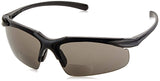 Apex Bifocal Safety Glasses UV400 Magnifying Reading Eyewear 2.00 Magnifier