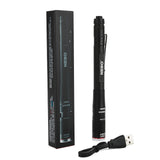 NEBO INSPECTOR RC Pen Light | 360 Lumens, 3 Light Modes, Rechargeable & AAA Battery Powered LED Flashlight, Waterproof, Compact 