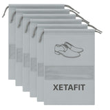 Xetafit Shoe Bags For Travel & Storage | Reusable Shoe Cover Organizer Pouch For Men & Women | Gym Travel Essentials Footwear Ba
