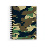 Plan To Gift Indian Army Spiral Wiro Unruled Blank Pages Notebook Diary Journal Drawing Book SizeA5(6X9 Inches) (Indian Army)