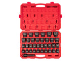TEKTON 3/4 Inch Drive 6-Point Impact Socket Set with Case, 36-Piece (13-50 mm) | SID93418