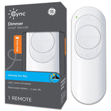 GE CYNC Smart Dimmer Remote, Bluetooth Enabled, Battery Powered Remote for CYNC Smart Plug, Smart Light Bulbs and Smart Switch