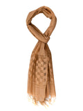 Gmh WomenS Art Silk Viscose Stoles Multiple Colours (Peach)
