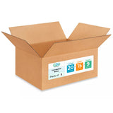 Large Moving & Shipping Boxes 20 x 15 x 9 inches (5-Pack) - Extra Strength 200 lb vs Regular - Corrugated Strong Moving Boxes - 