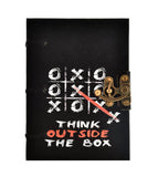The Vintage Journal Motivational Qutoes Diary With 100% Recycled Cotton Free Handmade Paper 250Gsm PaperBlack