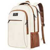 MATEIN 15.6inch Travel Laptop Backpack, Cute Anti Theft Slim Sturdy Laptops Backpack for Teacher, Water Resistant College Comput
