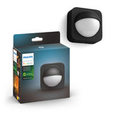 Philips Hue Outdoor Motion Sensor - Automatic Dusk to Dawn - Turns Lights On When Motion is Detected - 1 Pack - Requires Bridge 