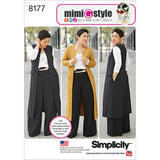Simplicity 8177 Plus Size Pants Vest or Jacket, and Top Sewing Pattern For Women by Mimi G Style Sizes AA (1018).