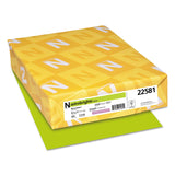 Neenah Paper 22581 Color Paper, 24lb, 8 1/2 x 11, Terra Green, 500 Sheets (WAU22581)