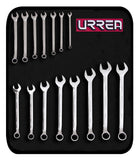 URREA 1200FM 721mm 12Point Combination Wrench, Chrome