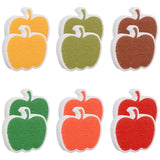 Whaline 12 Pcs Fall Kitchen Sponge Pumpkin Dish Washing Sponges Non Scratch Household Cleaning Scrub Sponges for Autumn Thanksgi