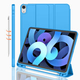iMieet iPad Air 11 Inch Case M3(2025) / M2 (2024), iPad Air 5th/4th Generation Case 2022/2020 10.9 Inch with Pencil Holder,Trifo