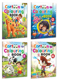 Sawan Cartoon Colouring Book 1 to 4 | Set of 4 Books