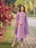 Anni Designer Women'S Rayon Viscose Straight Printed Kurta With Pant & Dupatta (Zaggu Purple-Vks02_L_Purple_Large),Purple,L,Rayon,Regular,