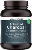 Viva Doria Virgin Activated Charcoal Powder, Hardwood Derived, Food Grade, 16 Oz (1 Pound)