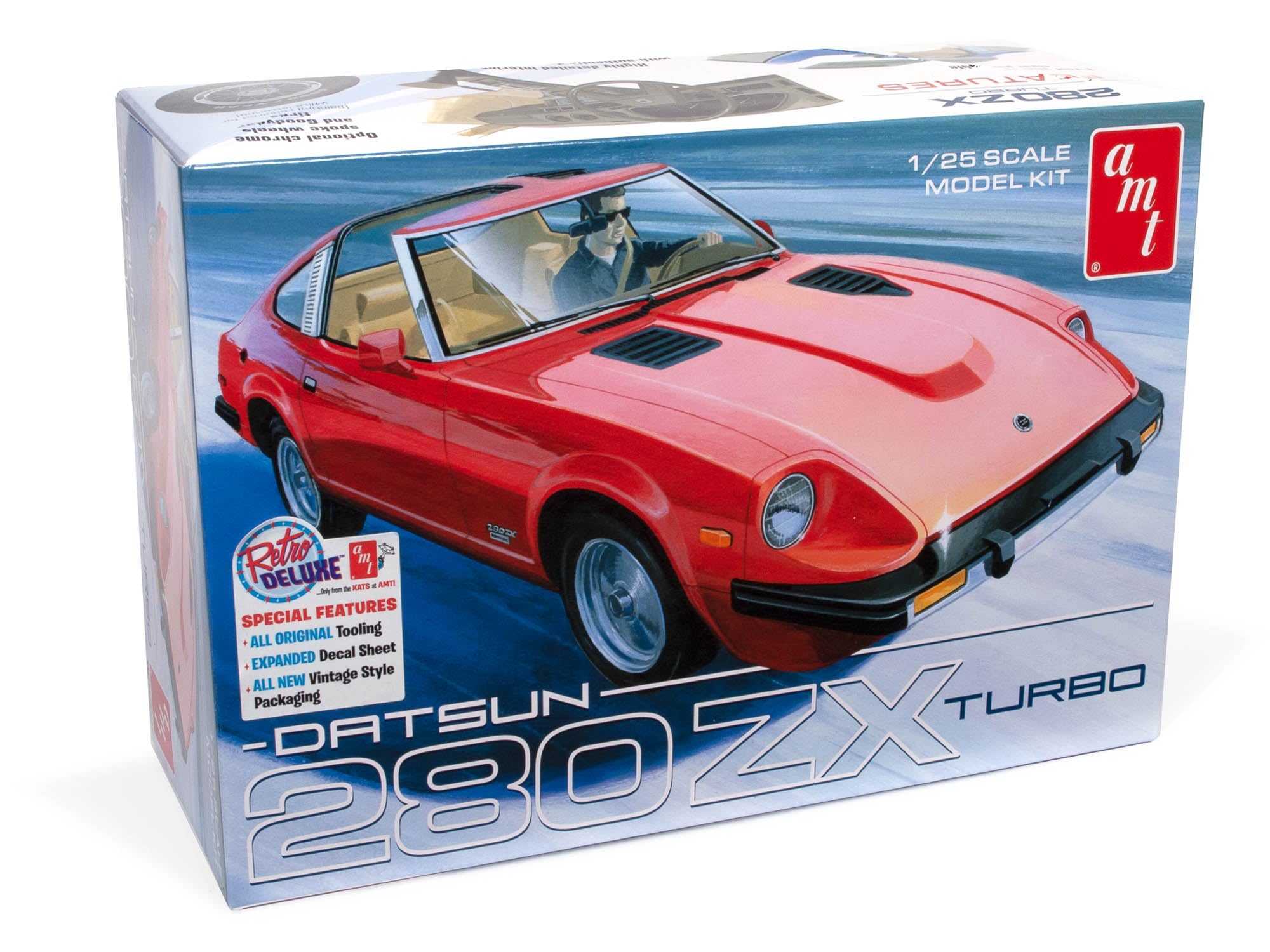 Amt1981 Datsun 280 Zx Turbo 1:25 Scale Model Kit