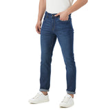 INKD Men's Stretchable Regular Fit Jeans (INDIGO - Denim divine, 34)
