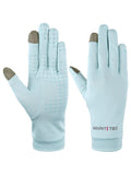 MOUNT TEC Unisex Breathable UV Protective Finger Tip Touch Screen Gloves UPF 50+ Sunblock Gloves for Sailing, Golfing, Boating, 