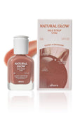 ohora Natural Glow Milk Syrup Nail Strengthener (Chai) - Tinted Nail Hardener for Brittle, Damaged Nails, Quick-Dry Glossy Finis