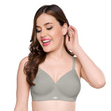 Trylo Vivanta Bra 38 Grey D - Cup,GREY,38,B0D2ZWKZVM