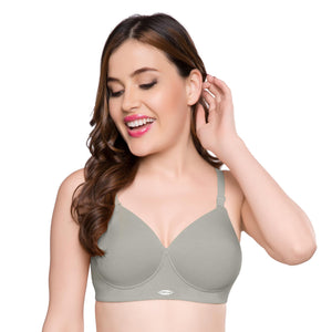 Trylo Vivanta Bra 40 Grey E - Cup,GREY,40,B0D2ZWN7YF