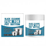 Pot Bottom Black Stain Cleaner Set (400g) Stainless Steel Cleaning & Polishing,Powerful Kitchenware Cleaner, Cooktop Pot Clean