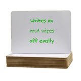 5 x 7 Two Sided Marker Board Bulk Class Pack of 12