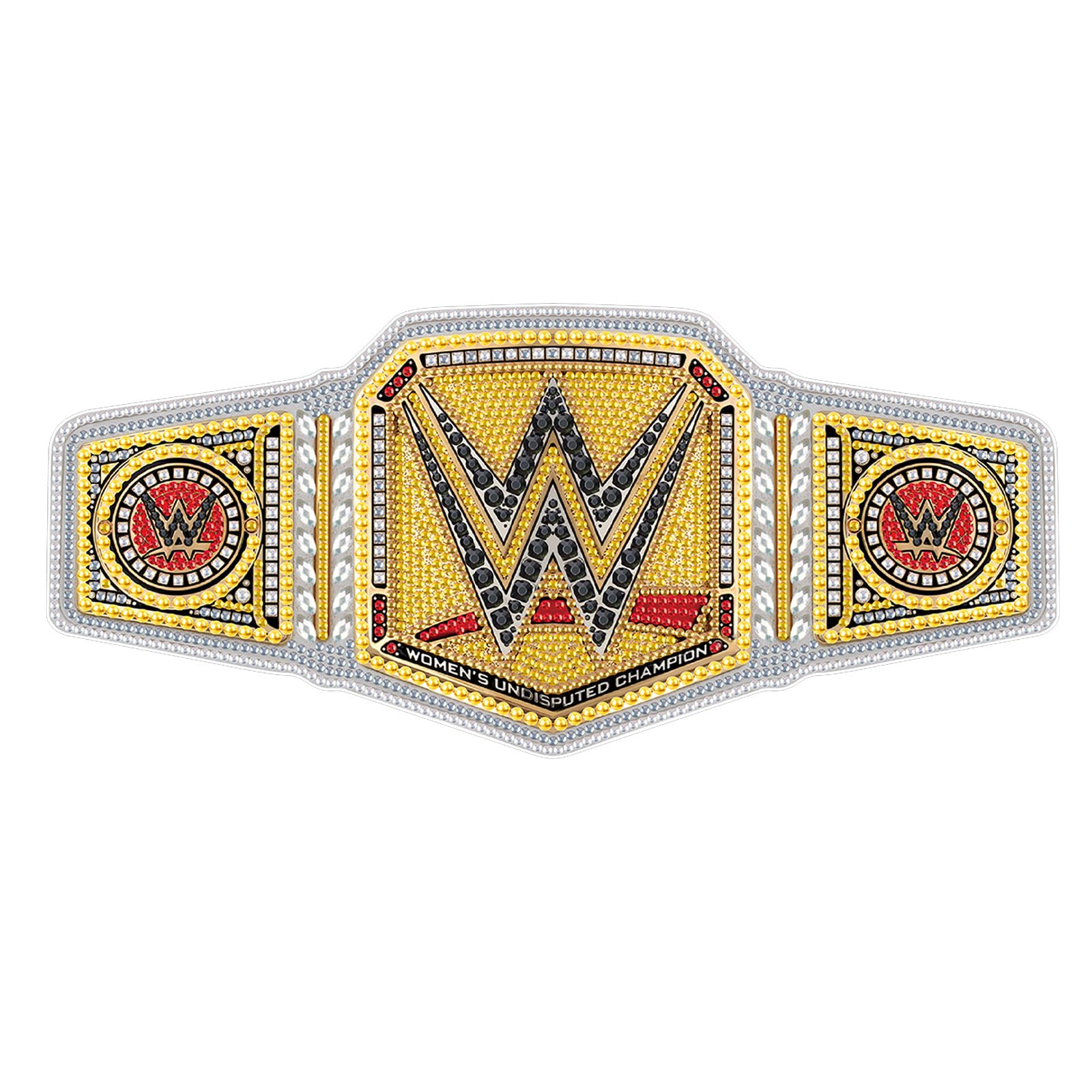 DIY Diamond Painting Belt Ornament Kits, 5D Trophy-Inspired Diamond Art Acrylic Ornament in Belt Design for Adults for New Year 