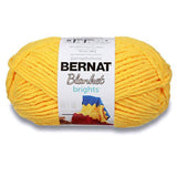 Bernat Blanket Bright Yarn, School Bus Yellow