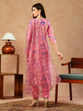 Gosriki Women'S Cotton Blend Straight Printed Kurta With Pant & Dupatta (Fataki Baby Pink-Nw-Gs_M_Pink_Medium),Baby Pink,,B0CTHWLL34