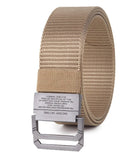Zacharias MenS Canvas Nylon Army Belt (Pack Of 1) (Dd02_Beige_36)