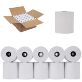 3 x 150 1-Ply Bond Kitchen Printer Paper Receipt Paper (1000 Rolls) 48 GSM Pos Cash Register REQ ribbon erc30/34/38 OR star sp7