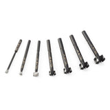 BORA BFB009867 Tempest Forstner Bit Set 7 Pc Set in Wood Box, 1/4 to 1 Dia, for Wood Drilling Ideal for Cabinet Making and Fi