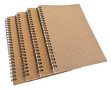 Alimitopia Spiral Notebook Joural,Wirebound Sketch Book Notepad Diary Memo Planner,A5 Size & 60 Sheets (Ruled)