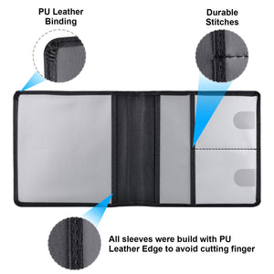 Cacturism Car Registration and Insurance Holder, Vehicle Glove Box Car Organizer Men Women Wallet Accessories Case for Cards, Es